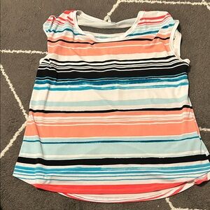 Elle Multicolor Striped Top